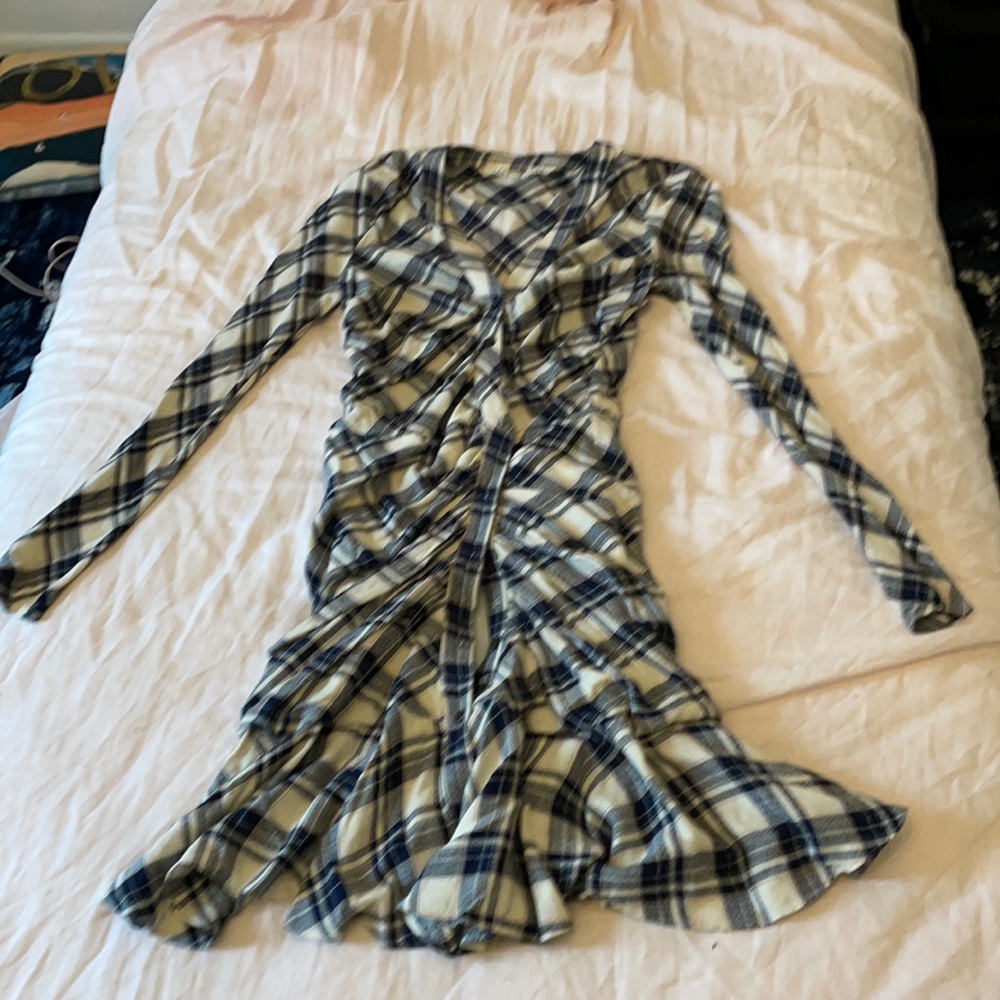 Veronica Beard plaid dress size 2